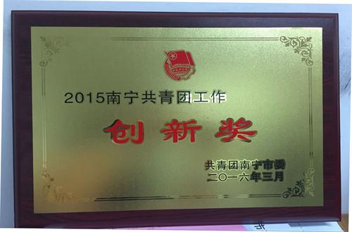 兴宁区团委喜获2015年度南宁市共青团工作创新奖